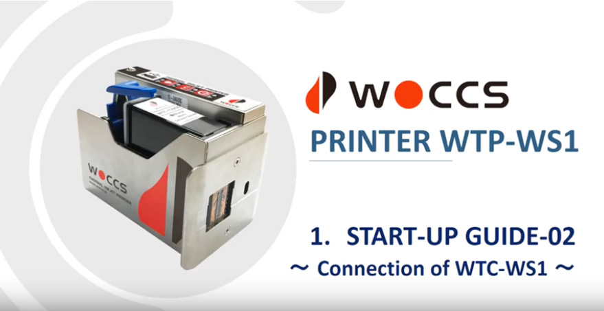 Start-up Guide-02: Connection of WTP-WS1