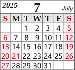 calendar2507