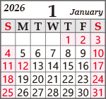 calendar2601