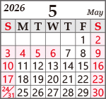 calendar2605